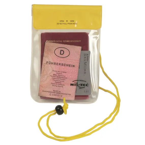 MIL-TEC Στεγανή Θήκη Εγγράφων 20 Χ 13 cm