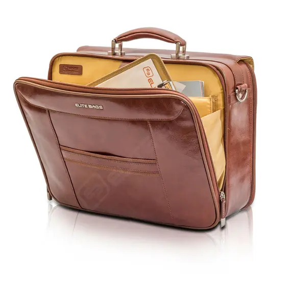 Elite Bags DOCTOR'S Ιατρική Τσάντα Επισκέψεων Δερμάτινη