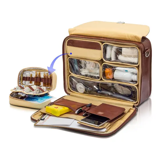 Elite Bags DOCTOR'S Ιατρική Τσάντα Επισκέψεων Δερμάτινη