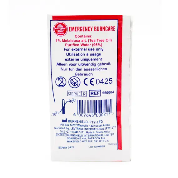 Burnshield Φακελάκι Υδρογέλης Εγκαυμάτων 3,5 ml