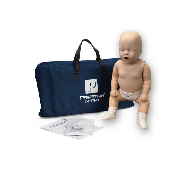Prestan Εκπαιδευτικό Πρόπλασμα Βρέφους Α' Βοηθειών με Led Μετρονόμο και Τσάντα Μεταφοράς