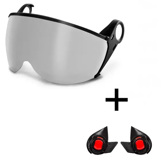 KASK KIT ZEN PLUS VISOR Προσωπίδα Προστασίας Κράνους + Αντάπτορες Προσαρμογής Κράνους