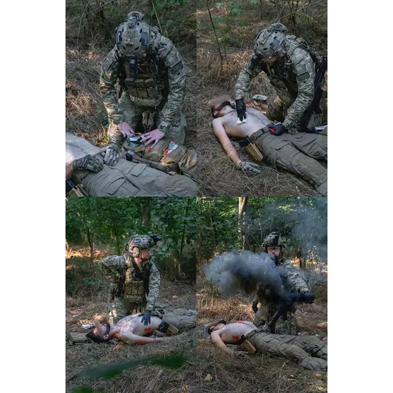 NORSE RESCUE Θωρακική Σφραγίδα Βαλβίδας με Τέσσερις Οπές CR-CS05